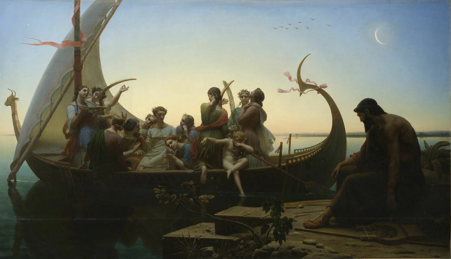 Le Soir, noto anche come Illusioni Perdute, Museo del Louvre, Parigi